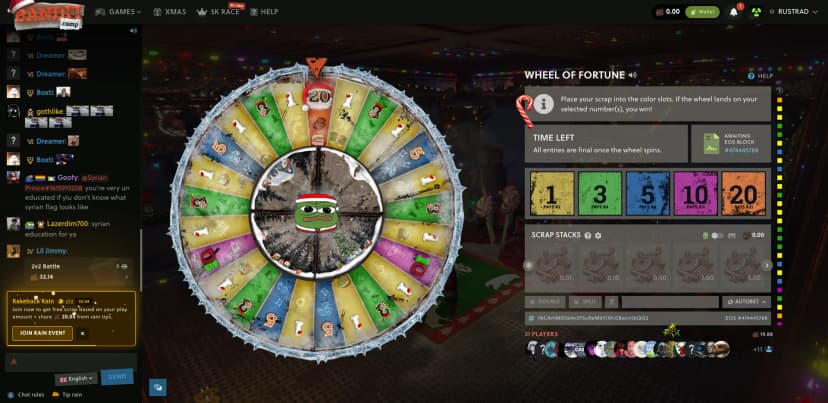 Bandit Camp Wheel Of Fortune