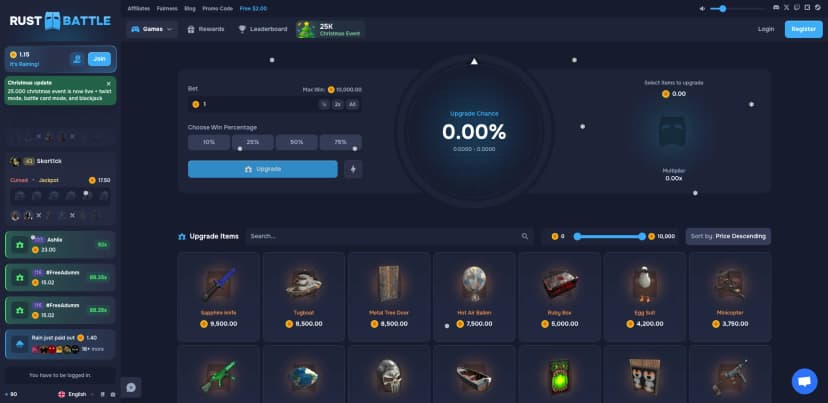 Rust Battle Upgrader