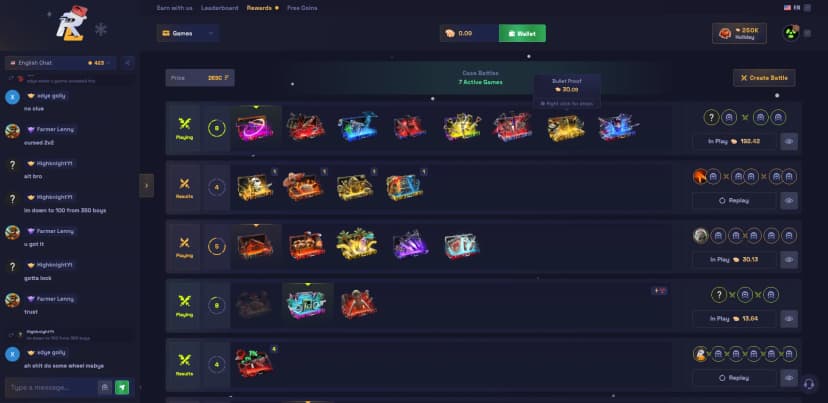 Rustyloot Case Battles